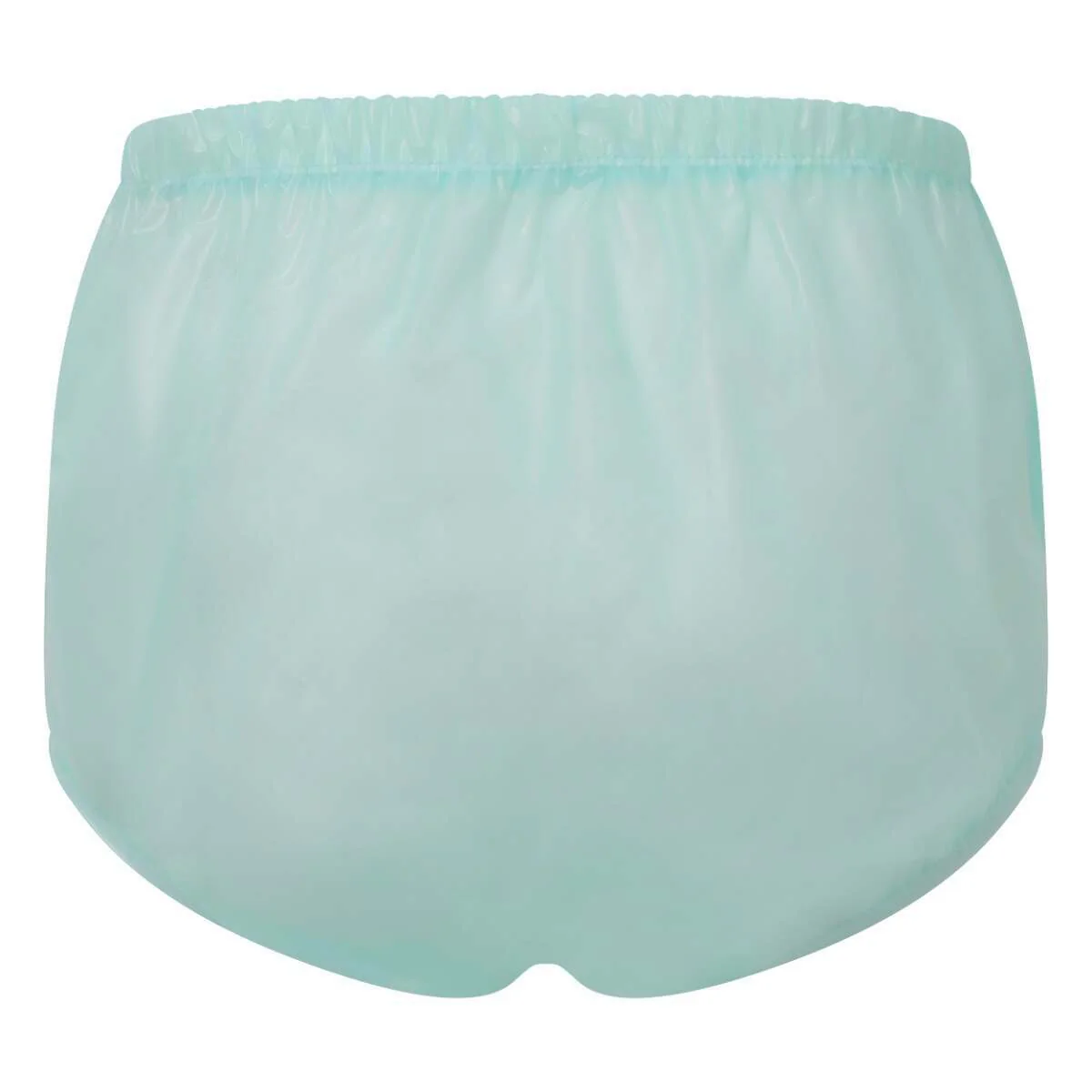 Premium Plastic Pants With Wide Waistband - Mint - Image 3