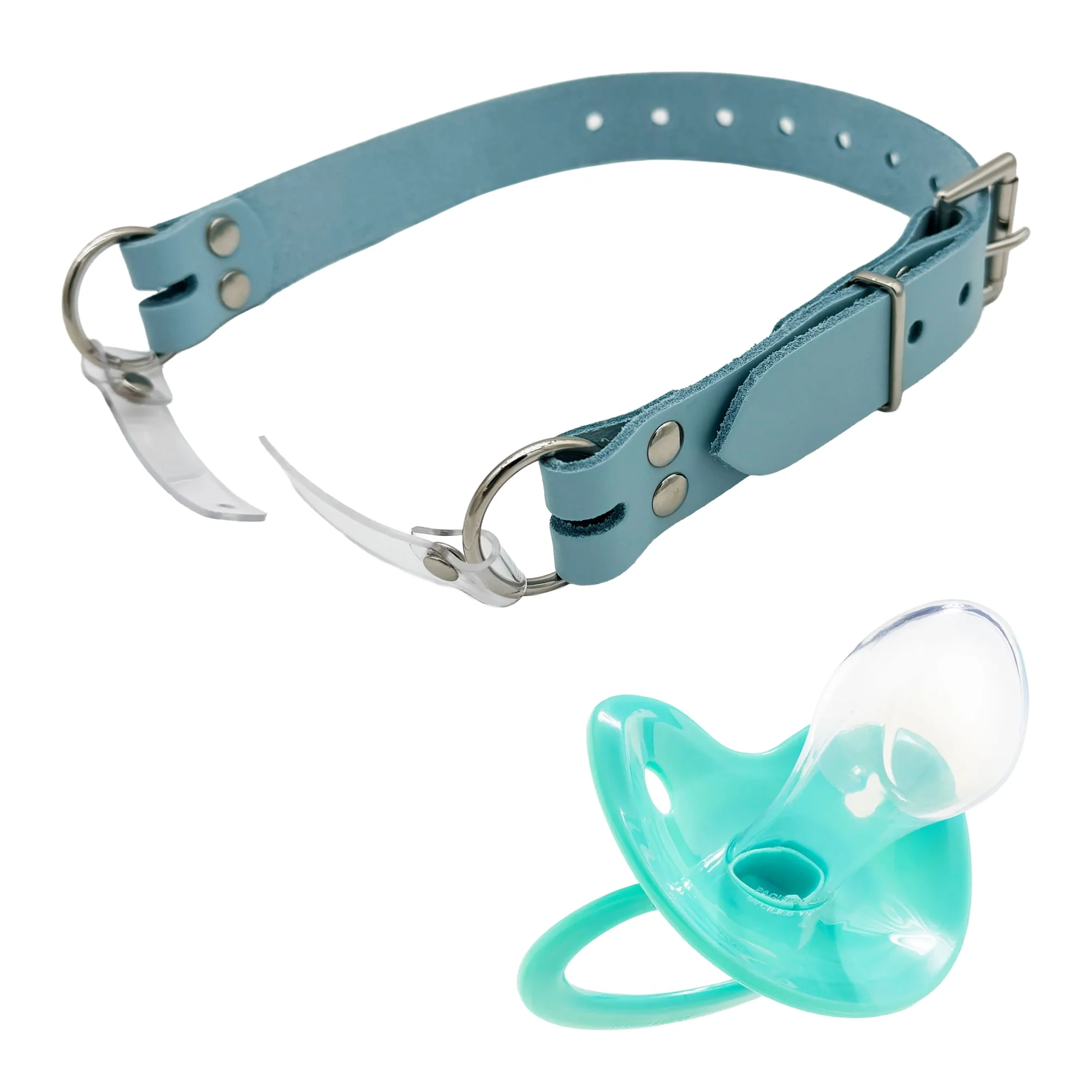 Jumbo Dummy Gag with Fixx Adult Pacifier - Image 16