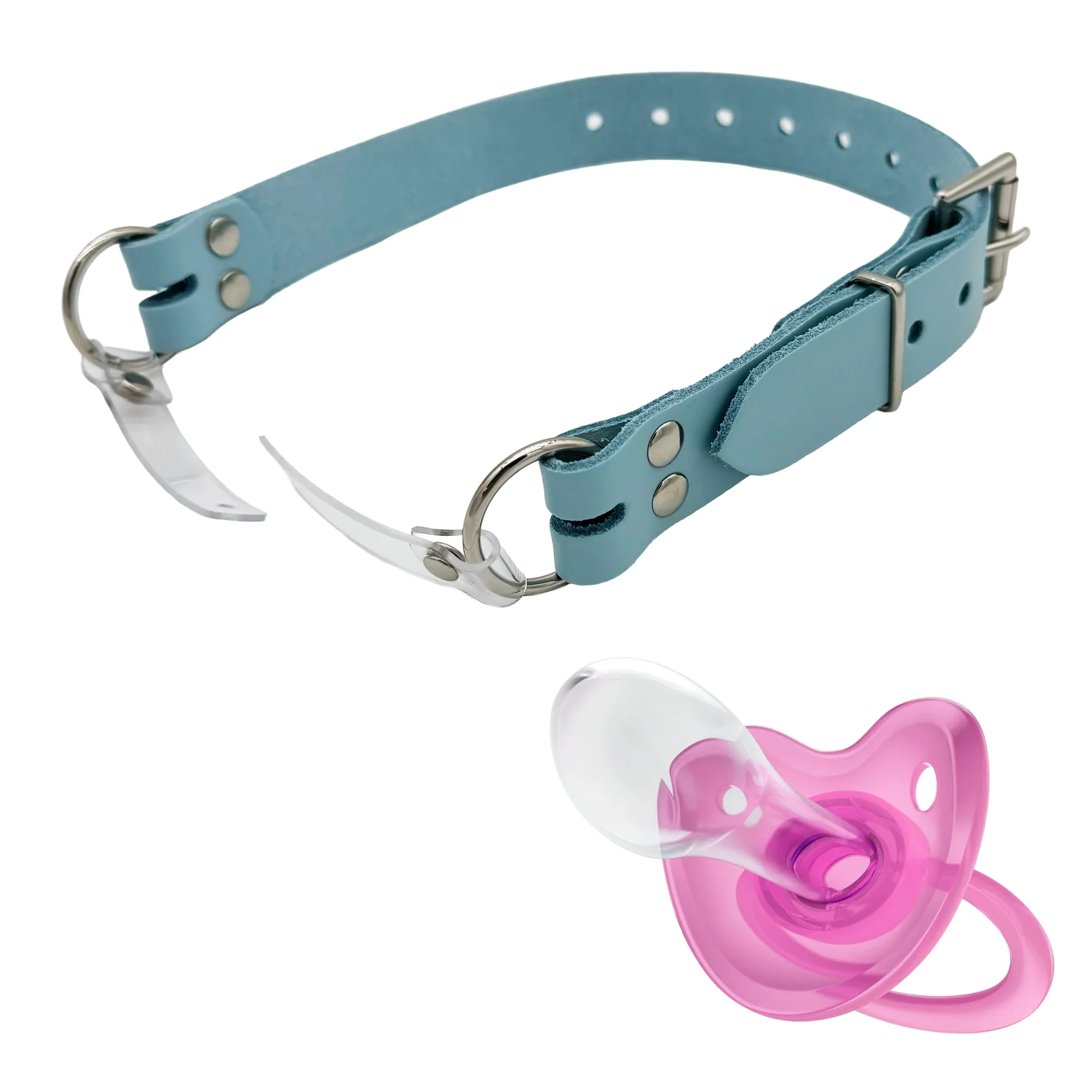 Jumbo Dummy Gag with Fixx Adult Pacifier - Image 34