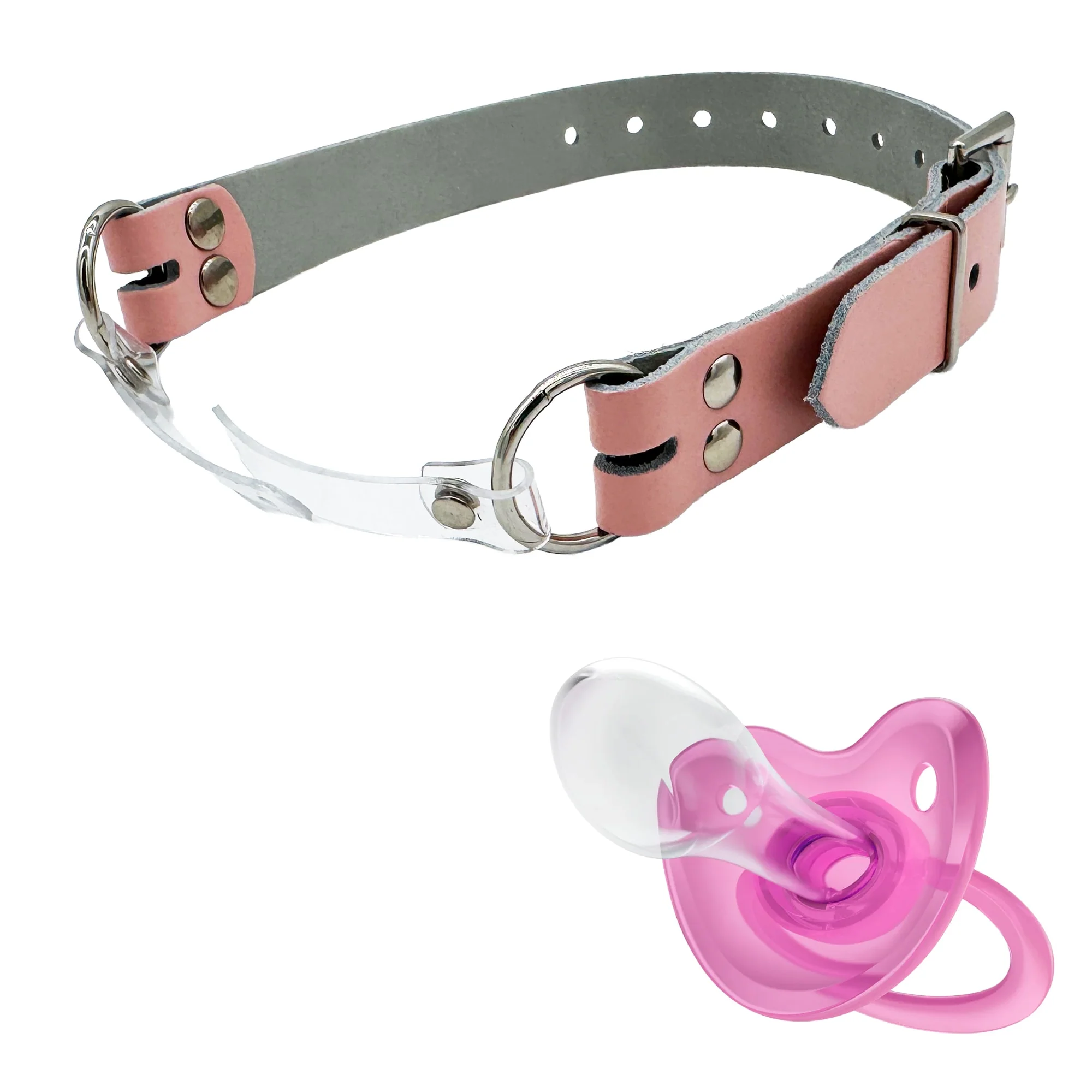 Jumbo Dummy Gag with Fixx Adult Pacifier - Image 52
