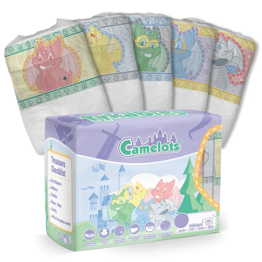 Tykables Camelots V1 VAT Exempt Adult Incontinence Slip