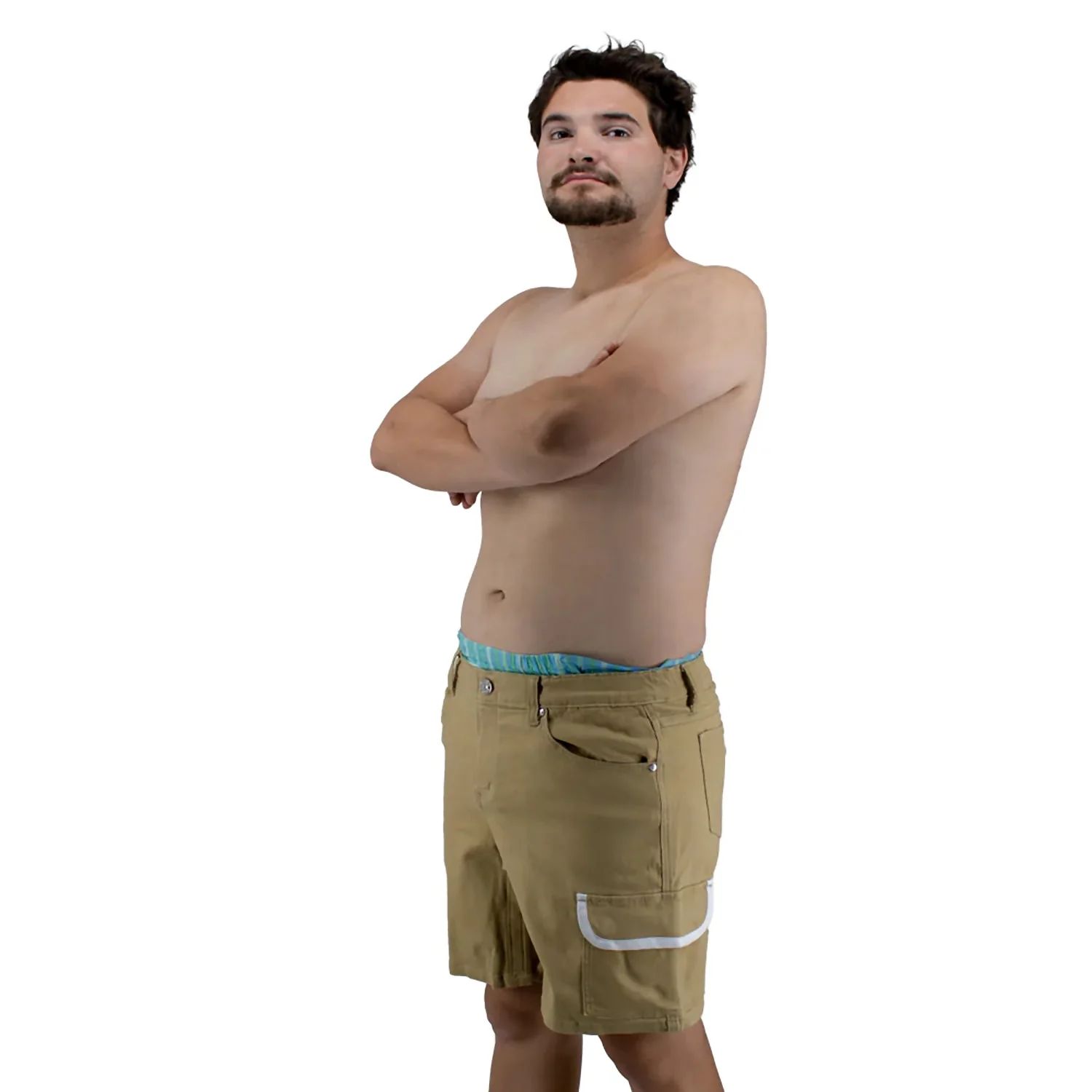 Tykables - Khaki Cargo Shorts - Image 3