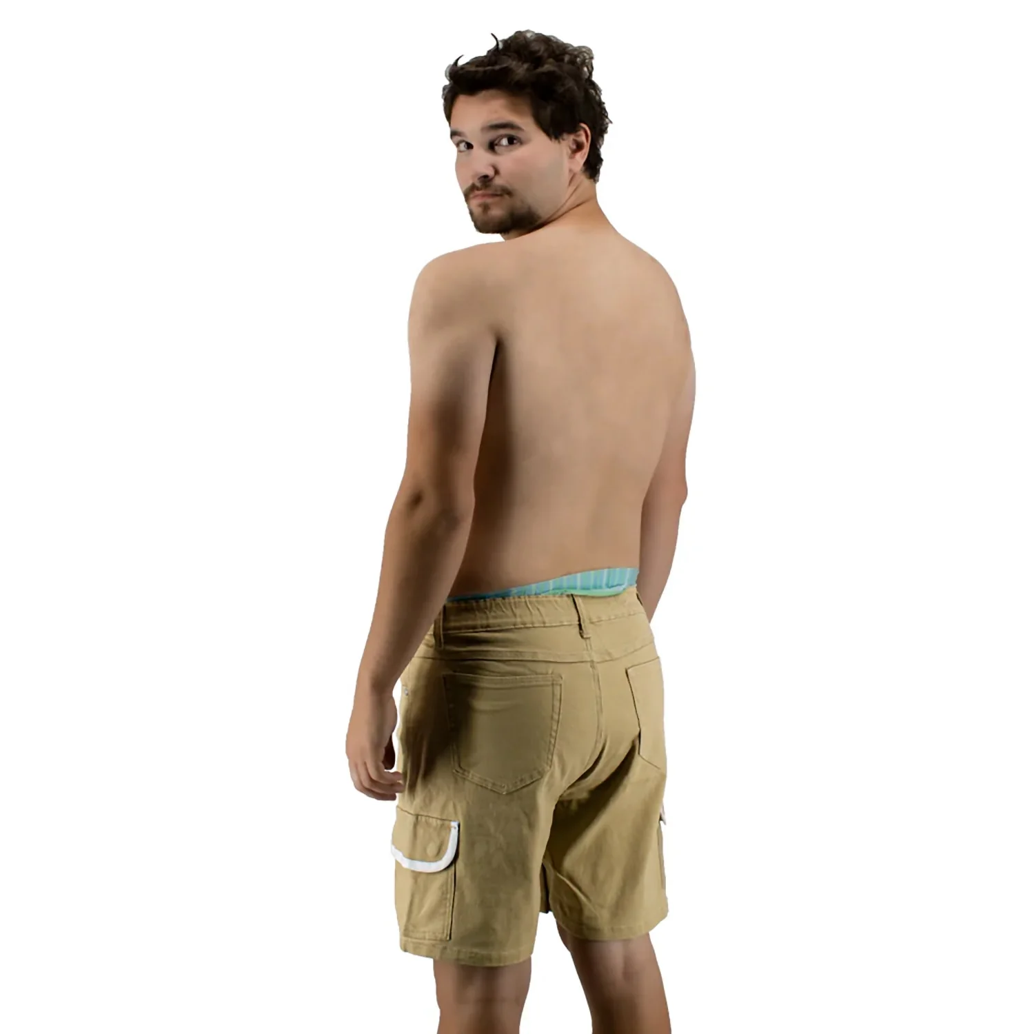 Tykables - Khaki Cargo Shorts - Image 4